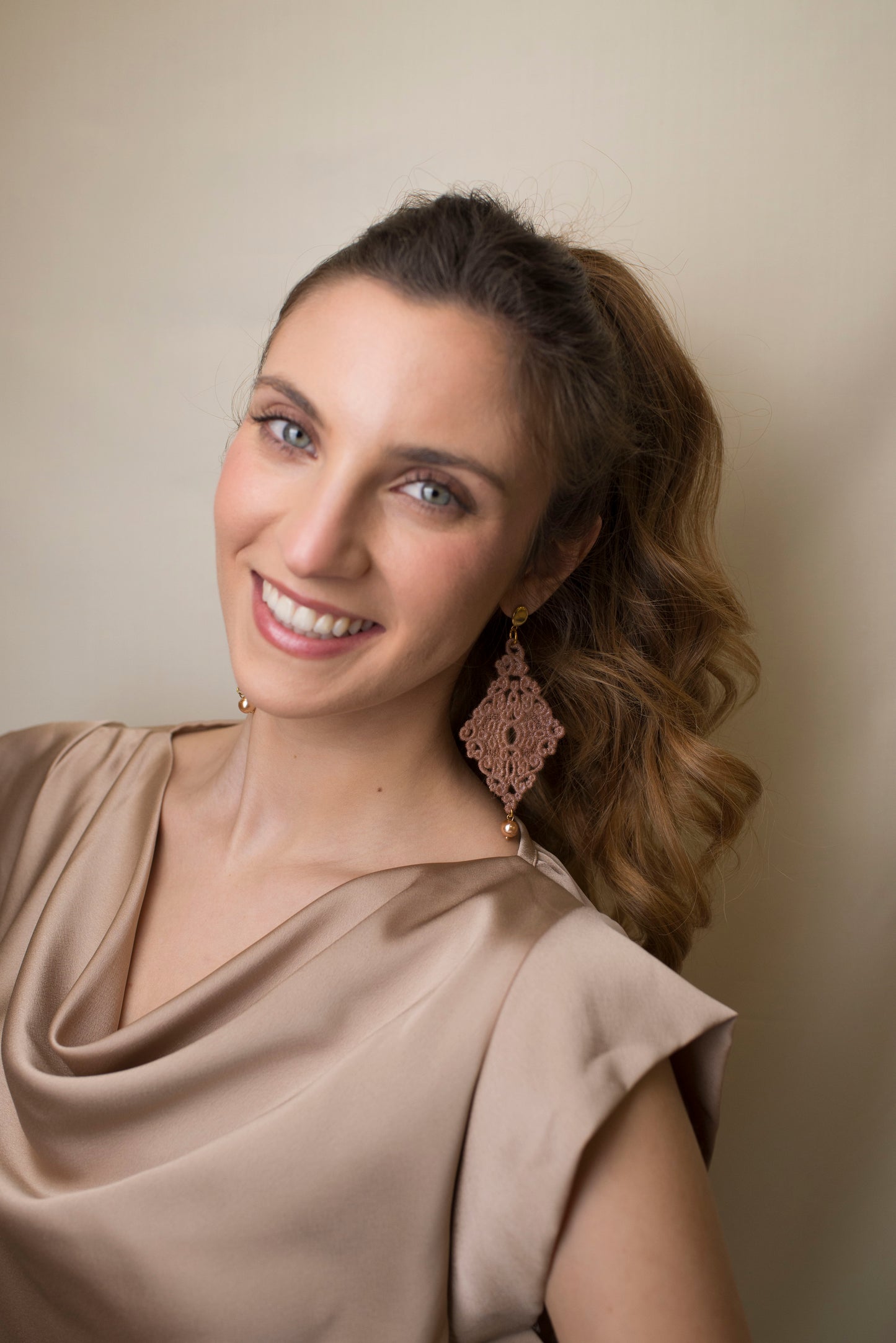 Orecchini in Macramè