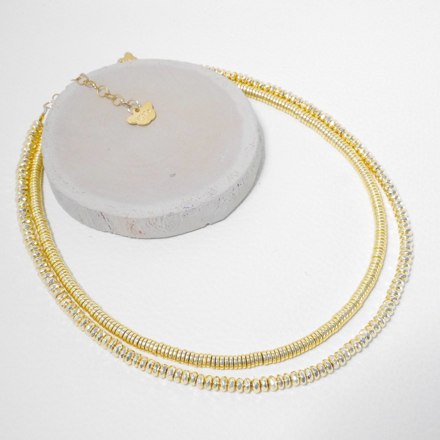 Choker ematite oro chiaro - Cris by Cristiana