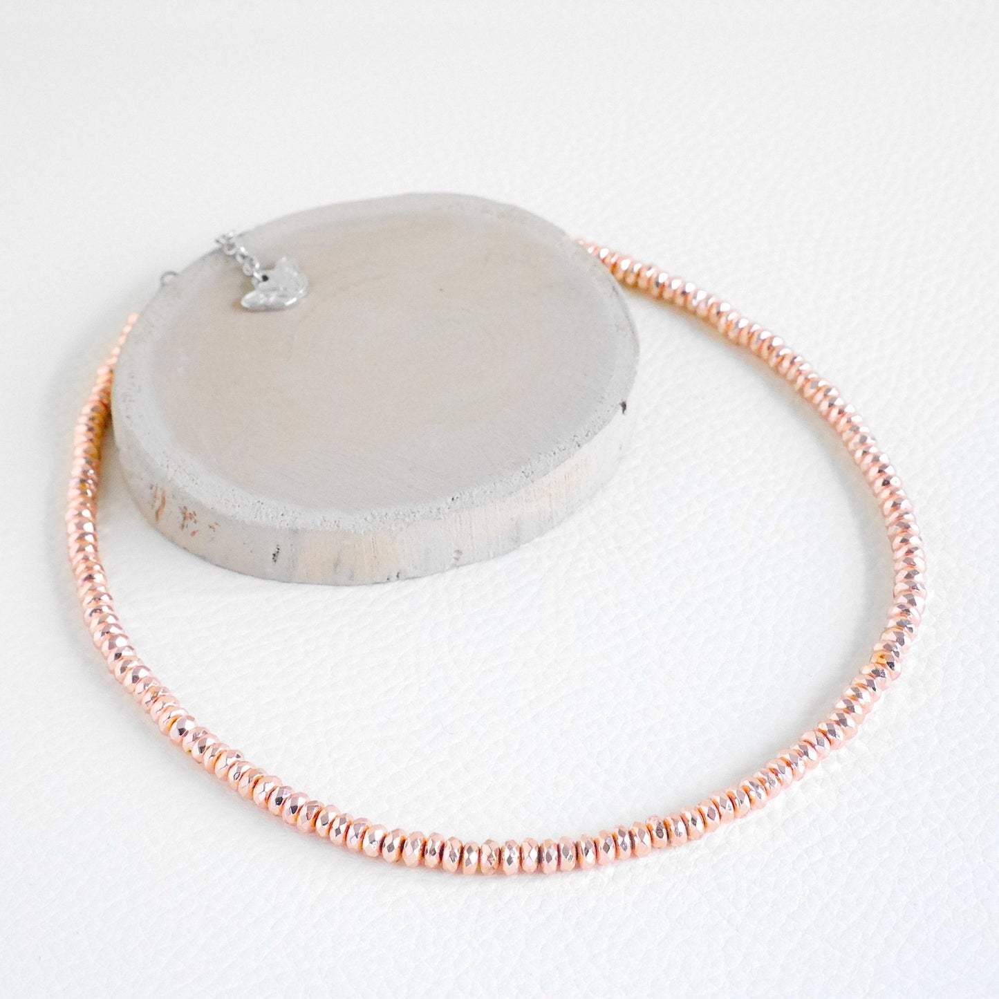 Choker ematite oro rosa - Cris by Cristiana
