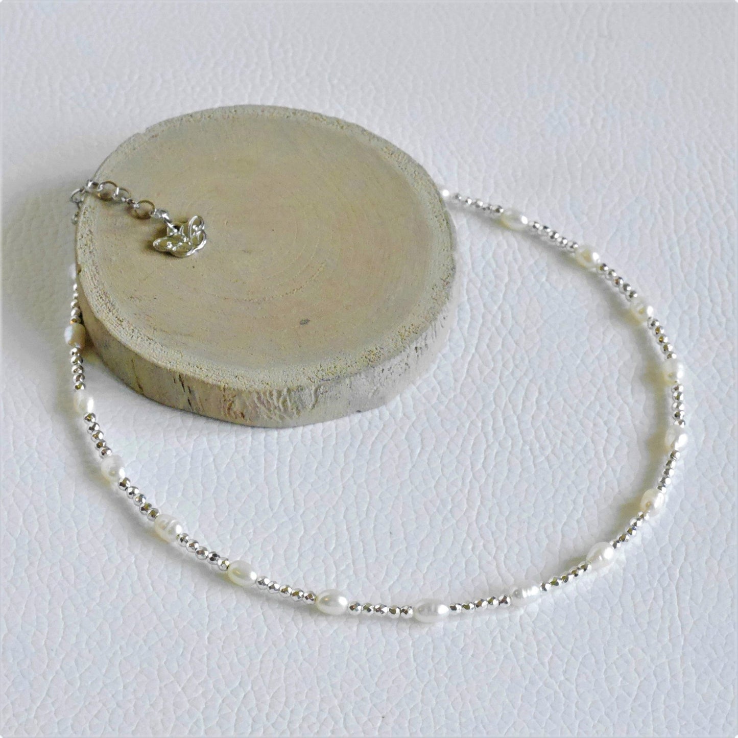 Choker Perle di Fiume e Ematite - Cris by Cristiana