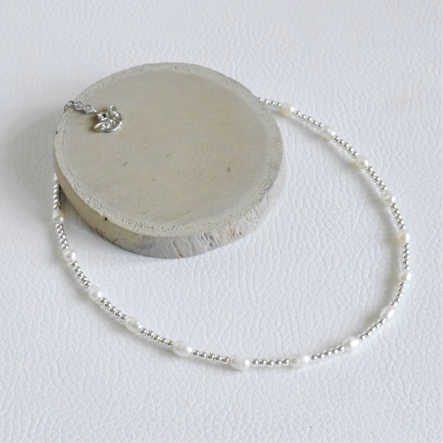 Choker Perle di Fiume e Ematite - Cris by Cristiana