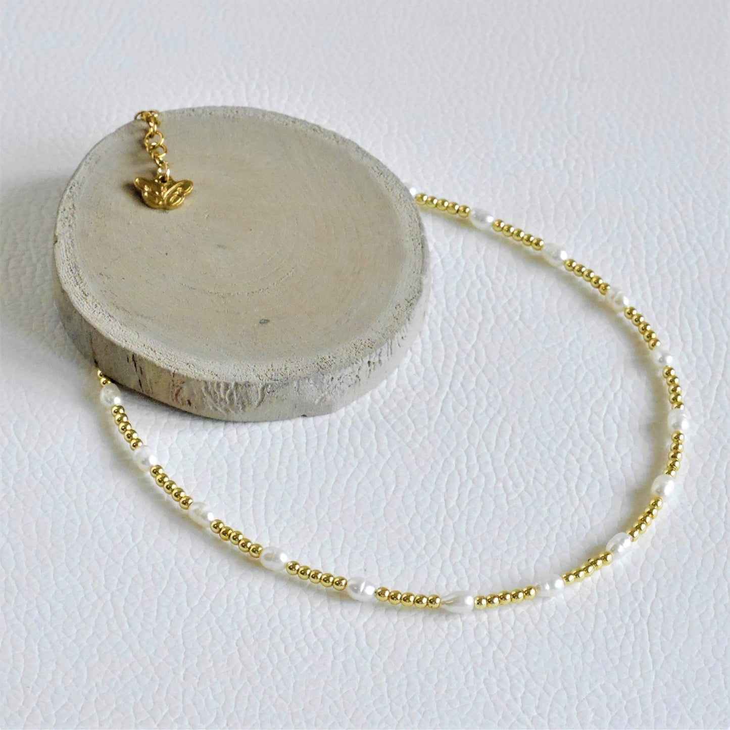 Choker Perle di Fiume e Ematite - Cris by Cristiana
