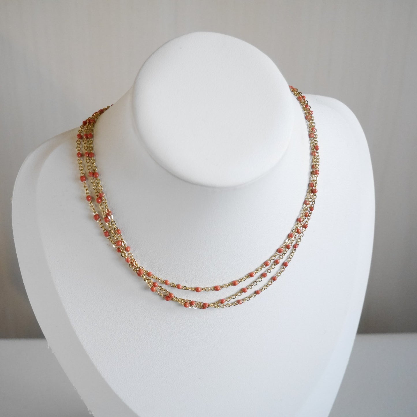 Choker tris palline smaltate - Cris by Cristiana
