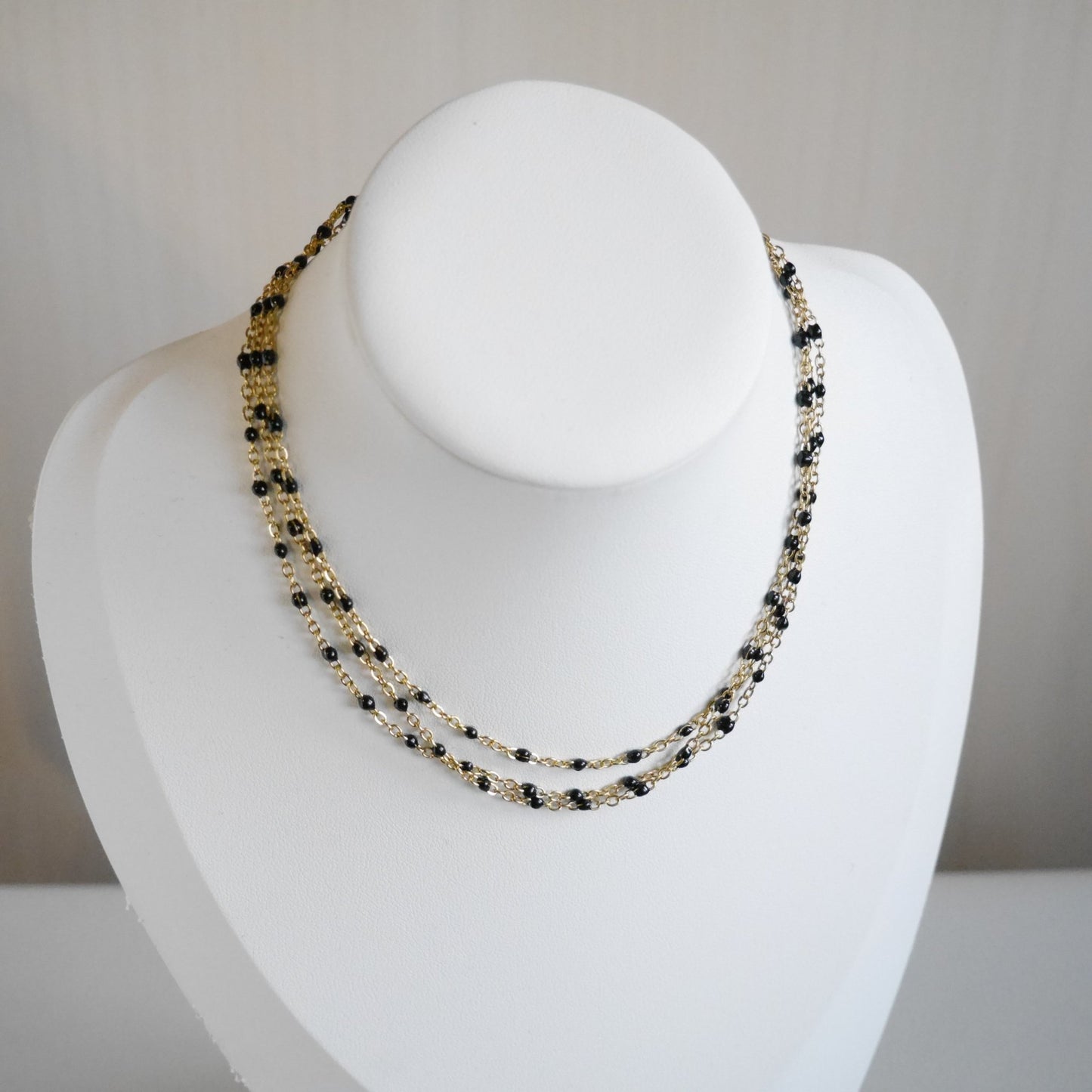 Choker tris palline smaltate - Cris by Cristiana