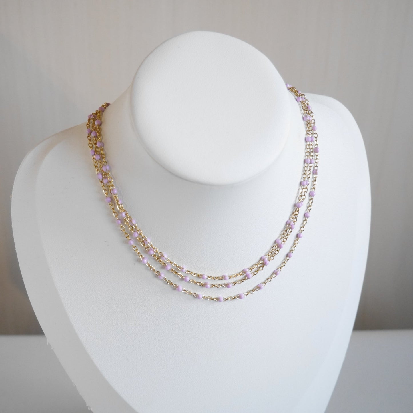 Choker tris palline smaltate - Cris by Cristiana