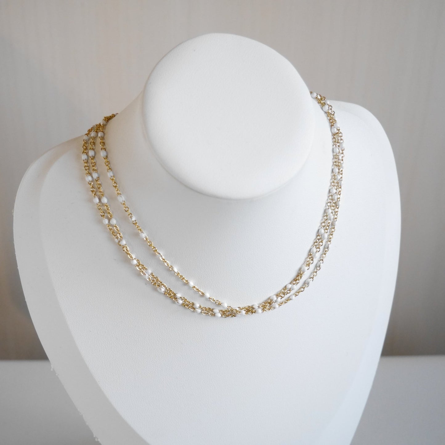 Choker tris palline smaltate - Cris by Cristiana