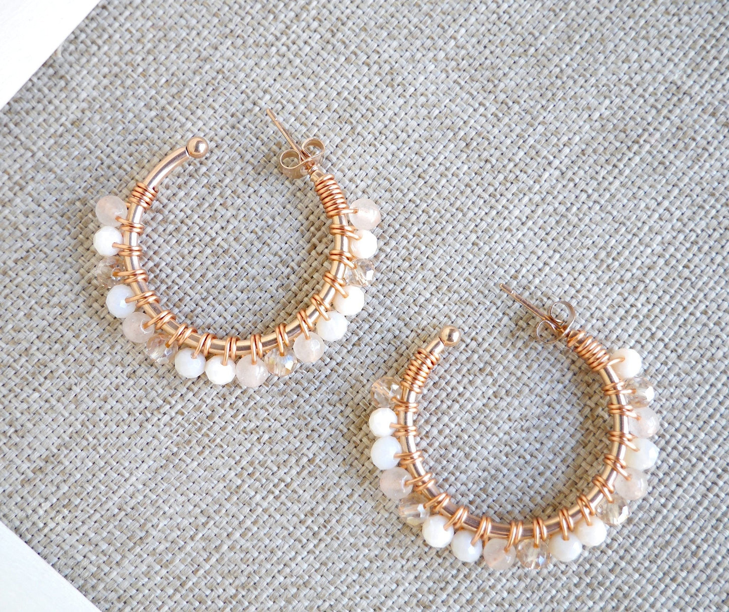 Orecchini Lucille cerchio midi - Cris by Cristiana