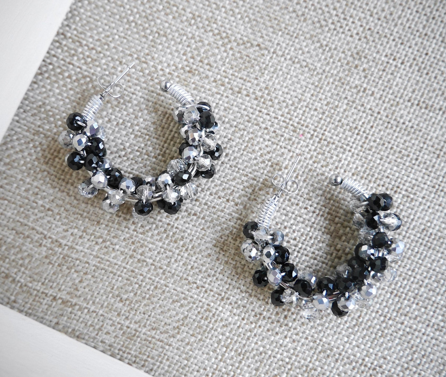 Orecchini Lucille Grappolo tre colori - Cris by Cristiana