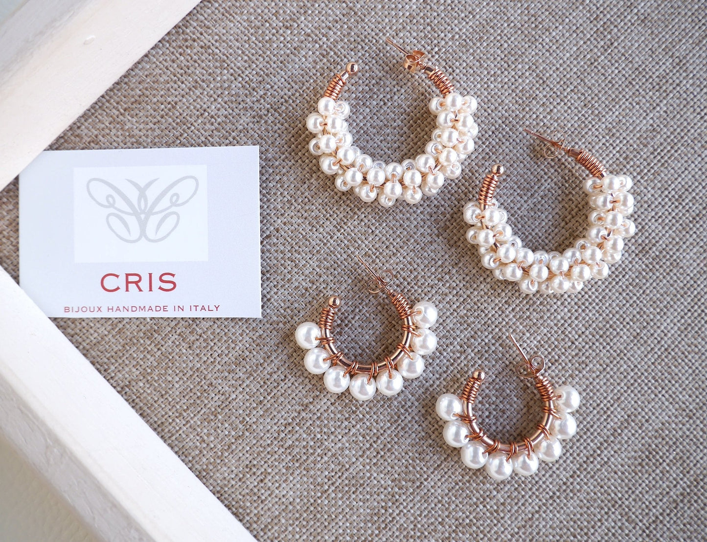 Orecchini Lucille Pearl - Cris by Cristiana