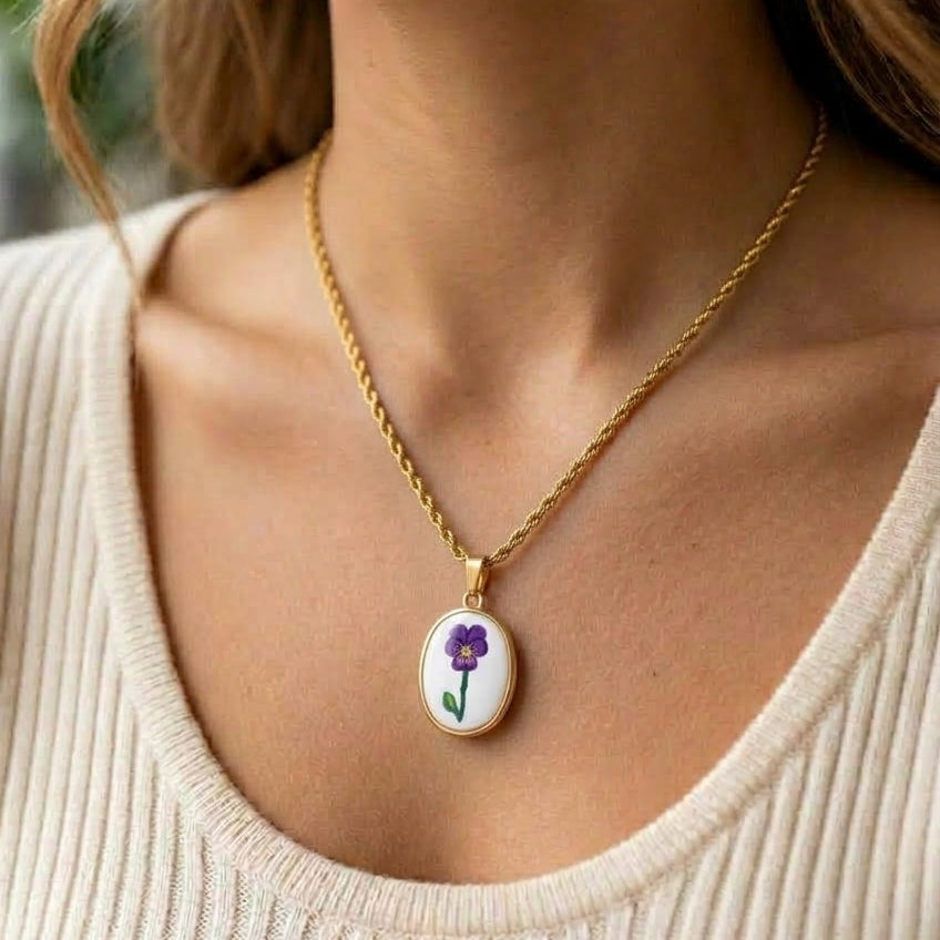 Febbraio - Violetta - Modestia ed Empatia