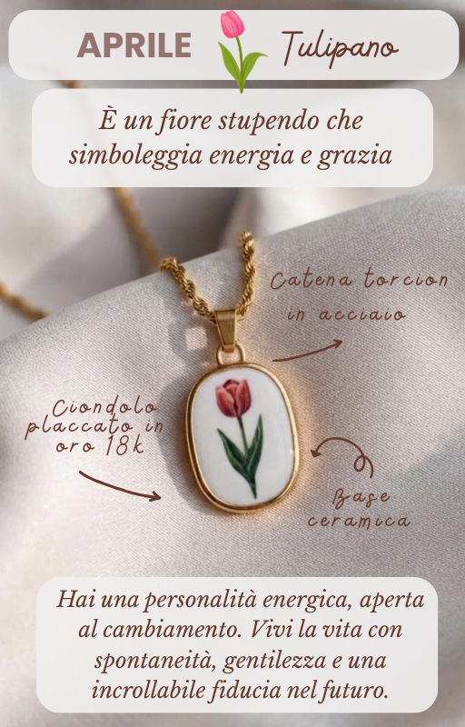 Aprile - Tulipano - Energia e Grazia