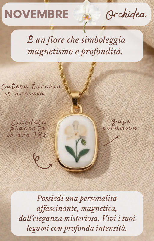 Novembre - Orchidea - Magnetismo e Profondità