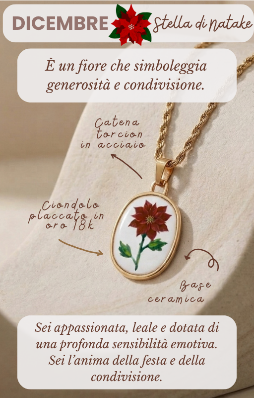 Dicembre - Stella di Natale - Generosità e Condivisione