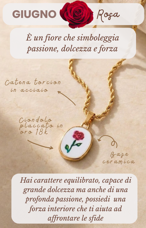 Giugno - Rosa - Passione e Dolcezza