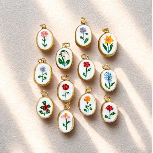 Birth Flowers Ceramica