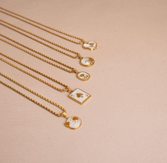 Collane ciondoli smaltati