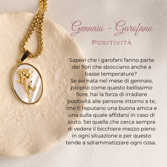 Birth Flowers Madreperla