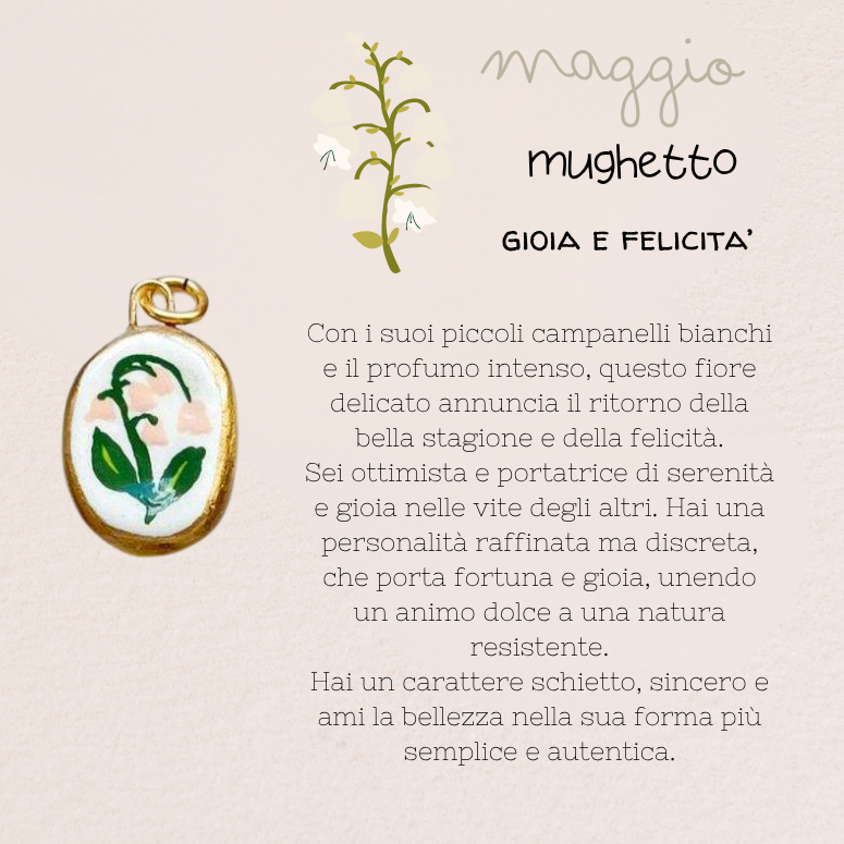 Birth Flowers Ceramica