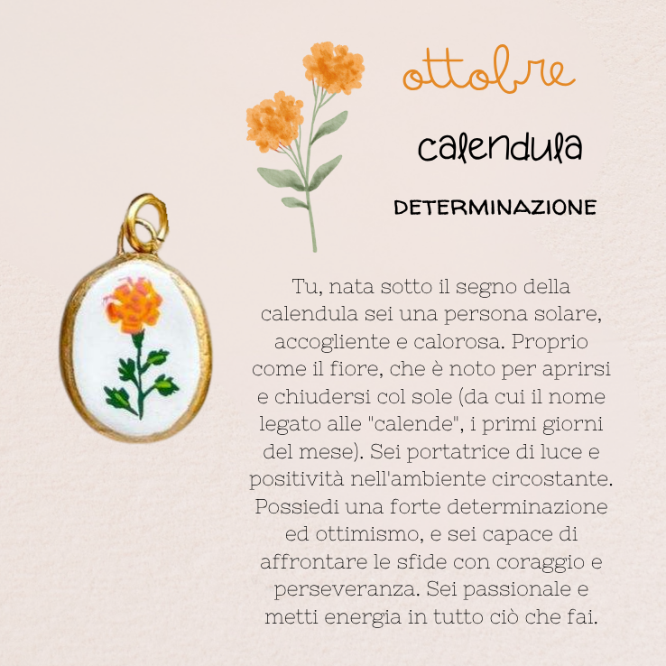 Ottobre - Calendula - Determinazione