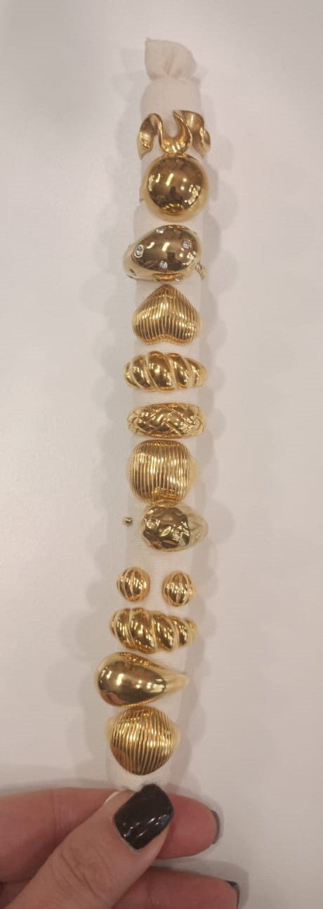 Anelli acciaio stile Hailey Bieber - Cris by Cristiana