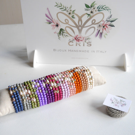 Bracciali Candy Midi MATTE PEARL - Cris by Cristiana