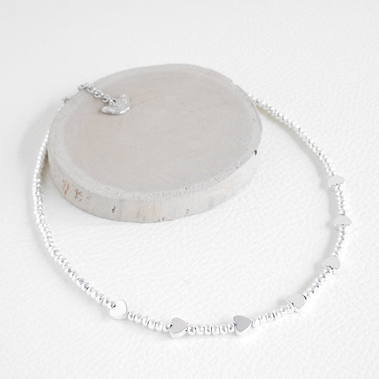 Choker ematite argento chiaro - Cris by Cristiana