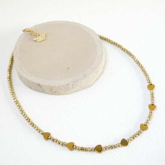 Choker ematite oro - Cris by Cristiana