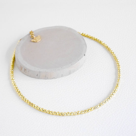 Choker ematite oro chiaro - Cris by Cristiana