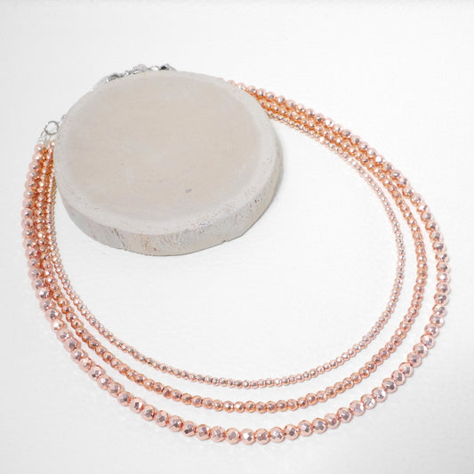 Choker ematite oro rosa - Cris by Cristiana