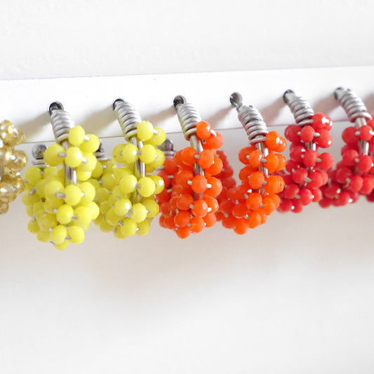 Orecchini grappolo con microcristalli - Cris by Cristiana